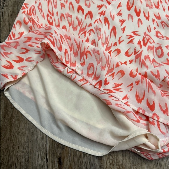 Cabi • Flirty Coral Animal Print Tank - Picture 8 of 9